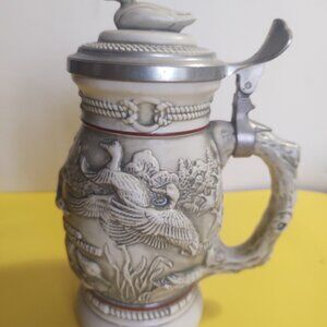 Ducks of the American Wilderness Stein made for Avon by Ceramarte in Brazil 1988